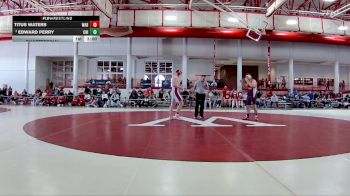 285 lbs Quarterfinal - Edward Perry, Chicago vs Titus Waters, Wabash