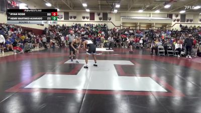 120 lbs Round 1 - Ryan Rose, Burlington Notre Dame vs Henri Martinez-Alvarado, South Tama County