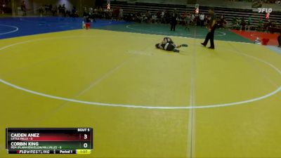 95 lbs Semis & 1st Wrestleback (8 Team) - Corbin King, PEM (Plainview/Elgin/Millville) vs Caiden Anez, Little Falls
