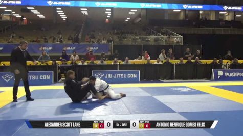 Antonio Henrique Gomes Felix vs Alexander Scott Lane 2026 Pan Jiu Jitsu IBJJF Championship
