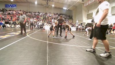 64 lbs Round Of 16 - Conner Woods, Salina Wrestling Club vs Brock Emery, Sperry Wrestling Club