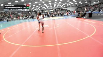 6 - 165 lbs Cons. Round 2 - Abubakr Abdelmutalb, Wakefield HS vs Hayden Carl, West Springfield