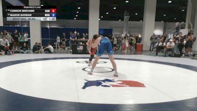 86 kg Cons. Sub-rd Of 16 - Connor Bercume, Blair Wrestling vs Mason Savidan, Monster Garage