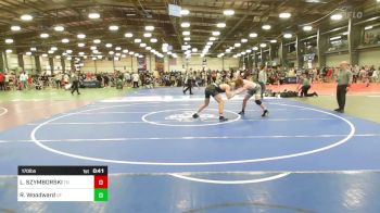 170 lbs Consi Of 16 #1 - LUCAS SZYMBORSKI, TN vs Ryker Woodward, UT