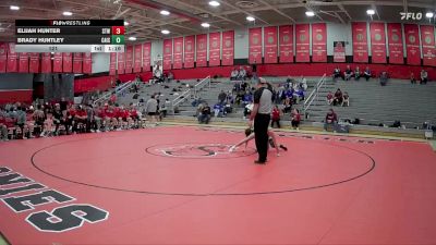 121 lbs Round 1 (4 Team) - Elijah Hunter, Stillwater vs Brady Huntley, Cambridge Isanti