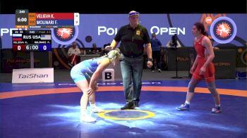 68 kg Bronze - Khanum Velieva, RUS vs Forrest Molinari, USA