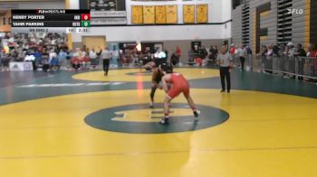 141Black lbs Rr Rnd 2 - Henry Porter, Indiana vs Tahir Parkins, Rutgers