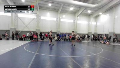 120B lbs Champ. Rd Of 16 - Issac Brande, Jordan vs Nathan Booth, Mountain Ridge