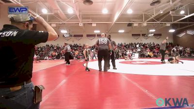 60 lbs Quarterfinal - Luke Crain, Skiatook Youth Wrestling vs Grayson Schultz, Oklahoma Phantom Wrestling Club