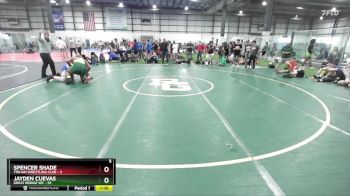 285 lbs Round 3 (4 Team) - Jayden Cuevas, GREAT BRIDGE WC vs Spencer Shade, TROJAN WRESTLING CLUB