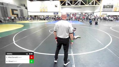 165G lbs Rr Rnd 3 - Connor MacDonald, Sacred Heart vs Hunter Shaut, Buffalo