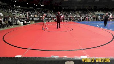 110 lbs 2nd Place - Emery Merlos, Savage House Wrestling Club vs Bryher Horton, Moen Wrestling Academy