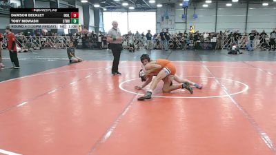 120 lbs Round 4 (1:30pm Friday) - Tony Mowash, CTWHALE vs Dawson Beckley, Oklahoma Elite