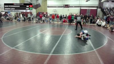 58 lbs Champ. Round 1 - Bodi Pitzenberger, No Nonsense Wrestling vs Joseph Loch, Pursuit Wrestling