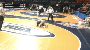 3A 132 lbs Cons. Round 2 - Te`Jon Beals, Chicago (Marist) vs Shawn Kogan, Lincolnshire (Stevenson)