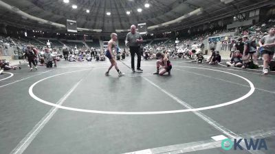 92 lbs Quarterfinal - Ashlynn Clark, Team Nomad vs Connor Suskey, TTWC Blue