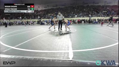 119 lbs Round Of 32 - Rogan Choate, Hennessey Takedown Club vs Stran Fincher, Plainview Youth Wrestling Club