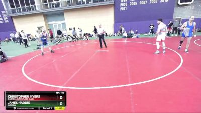 88-100 lbs Semifinal - Christopher Myers, Carroll Wrestling Club vs James Haddix, Indiana