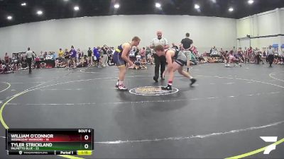 167 lbs Round 3 (4 Team) - Tyler Strickland, Palmetto Blue vs William O`Connor, Wednesday Warriors