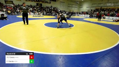 135 lbs Round Of 32 - Deven Casey, Immaculate Conception (IL) vs Zavier Cerda, Hoover-Fresno