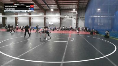 86 lbs Rr Rnd 1 - Gus Engelman, Mat Assassins 1 - ELB vs Parker Topa, Team Tugman - ELB
