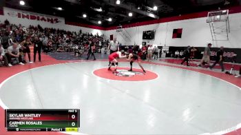 Champ. Round 1 - Carmen Rosales, Tustin vs Skylar Whitley, Harvard Westlake