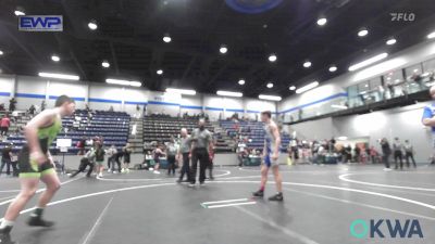 120 lbs Final - Landon Achziger, Choctaw Ironman Youth Wrestling vs Micah Williams, Standfast