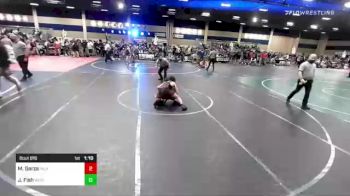 123 lbs Round Of 32 - Mathius Garza, Inland Elite vs Joshua Fish, Westlake WC