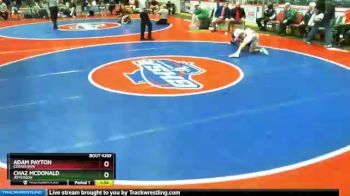 4 lbs 1st Place Match - Chaz McDonald, Jefferson vs Adam Payton, Cedartown