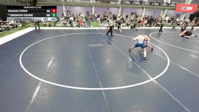 Junior Boys - 120 lbs Cons. Round 3 - Keagan Steen, Red Rock Central vs Brendon Oehme, Heartland Wrestling Academy