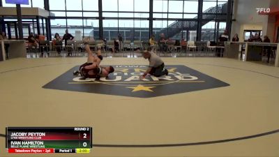 J-19 lbs Round 2 - Jacoby Peyton, Lynx Wrestling Club vs Ivan Hamilton, Belle Plaine Wrestling