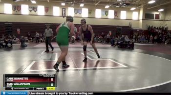 285 lbs Cons. Round 3 - Cade Bonnette, Denver vs Tate Williamson, Osage