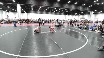 80 lbs Round 3 (4 Team) - Kori Nader, Rising Kingz vs Maverick Koran, Backyard Brawlers Red