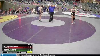 180 lbs Round 2 - Ylyana Sandoval, COWA vs Sierra Jaschke, Sisters High School