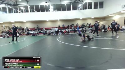 67 lbs Cons. Semi - Felix Espana, Mat Demon Wrestling Club vs Tate Wickham, Cashmere Wrestling Club