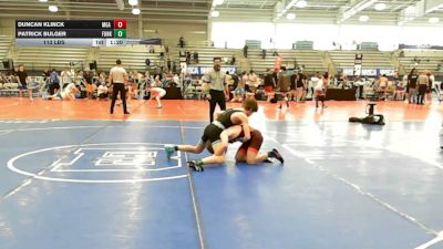 113 lbs Rr Rnd 3 - Duncan Klinck, MGA - HSB vs Patrick Bulger, Funk City - HSB