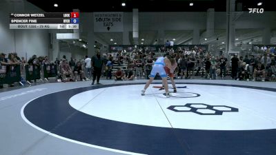 79 kg Champ. Rd Of 128 - Connor Wetzel, Lockhaven vs Spencer Fine, New York City RTC