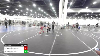 73 lbs 3rd Place - Lucas Wierzchucki, Monster Garage vs Max Jaramillo, Manu WC