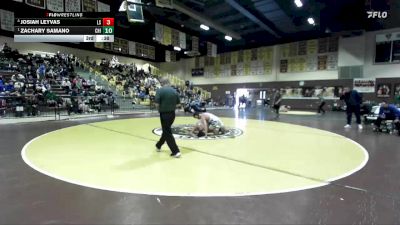 120 lbs 3rd Place Match - Josiah Leyvas, La Serna vs Zachary Samano, Chino