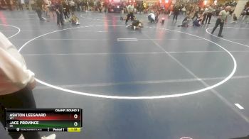 132 lbs Champ. Round 3 - Jace Province, OK vs Ashton Leegaard, WY