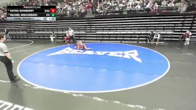 6A 125 lbs Cons. Round 3 - Rachel Wischerath, Syracuse vs Kayda Rowberry, Mountain Ridge