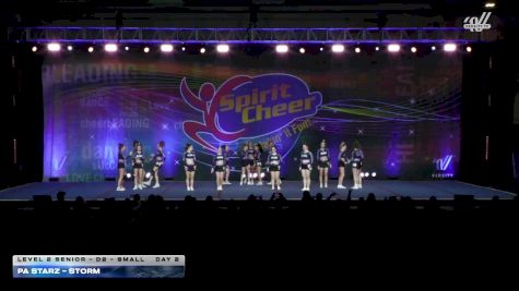 PA Starz - Storm [2026 L2 Senior - D2 - Small Day 2] 2026 Spirit Cheer Grand Nationals