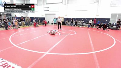 M-65 lbs Quarterfinal - Bobby Miller, MI vs Camden Fitzgerald, IL