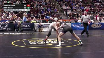 127 lbs 5th Place - Quinn McBride, Pennridge vs Dom Canali, Trinity