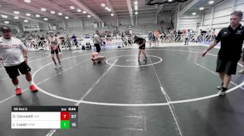 65 lbs Rr Rnd 3 - Garrett Raley, Cali Red vs Baylor Perkins, Team Germantown