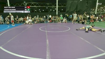 64 lbs Round 3 (6 Team) - Riley Rollman, Steller Trained Bossk vs Logan Palermo, Micky`s Maniacs
