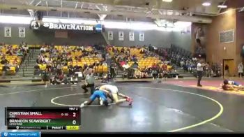 141 lbs Quarterfinal - Christian Small, King vs Brandon Seawright, Limestone