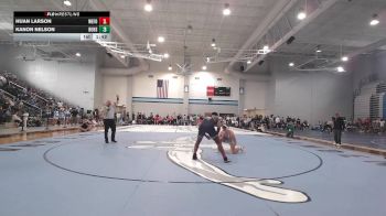 215 lbs Semis & 3rd Wb (16 Team) - Huan Larson, West Forsyth vs Kanon Nelson, Buford HS