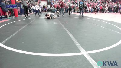 80-92 lbs Rr Rnd 1 - Raylin Reyes, Sperry Wrestling Club vs Salma Martinez, El Reno Wrestling Club