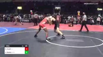 145 lbs Round Of 32 - Jalen Banks, Arbor View vs Sloan Swan, The Club